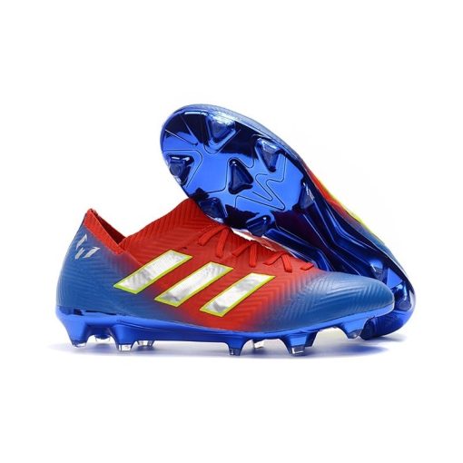 Adidas Nemeziz 18.1 FG - Rood Blauw Zilver_1.jpg